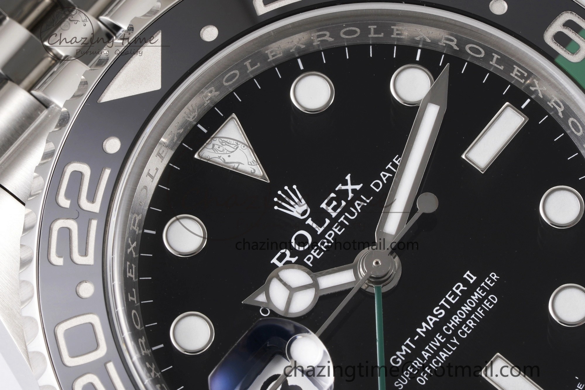 GMT Master II 126720 VTNR 904L SS Clean Factory 1:1 Best Edition on Jubilee Bracelet DD3285 CHS