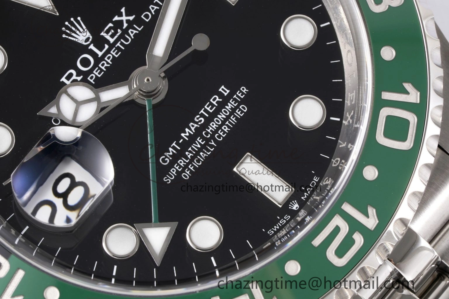 GMT Master II 126720 VTNR 904L SS Clean Factory 1:1 Best Edition on Jubilee Bracelet DD3285 CHS