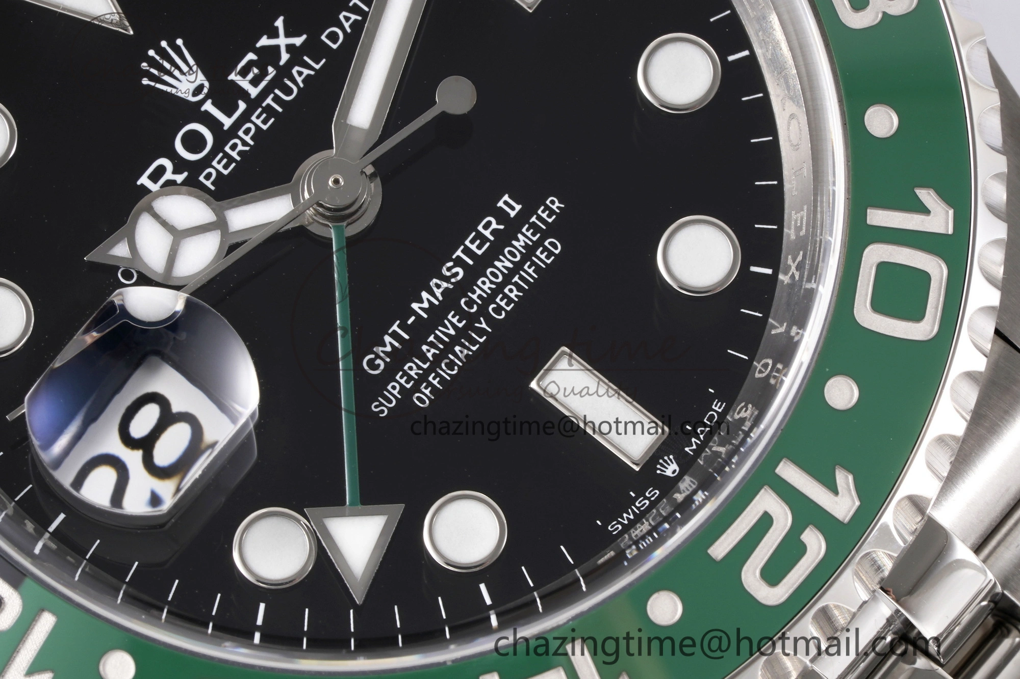 GMT Master II 126720 VTNR 904L SS Clean Factory 1:1 Best Edition on Jubilee Bracelet DD3285 CHS