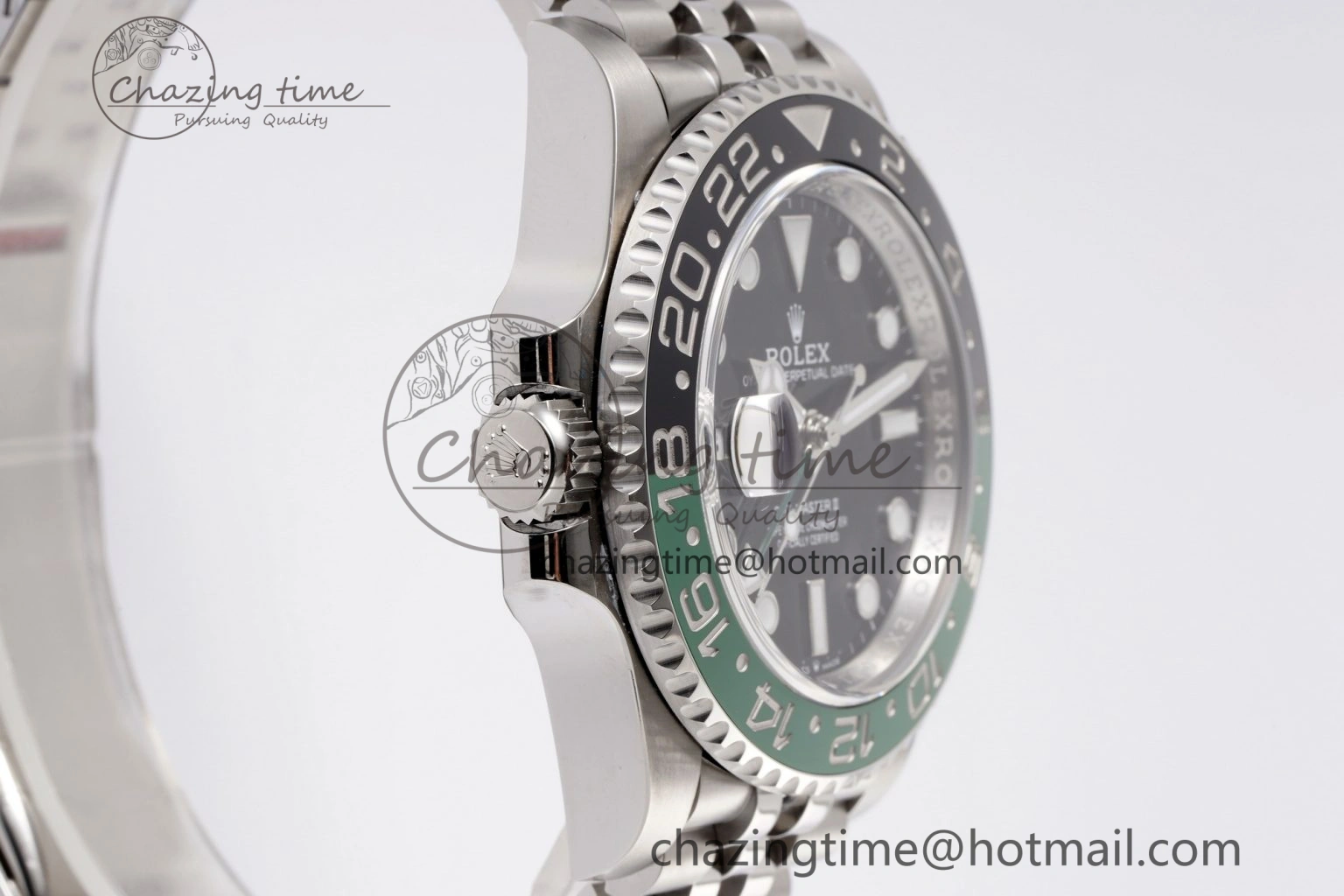 GMT Master II 126720 VTNR 904L SS Clean Factory 1:1 Best Edition on Jubilee Bracelet DD3285 CHS