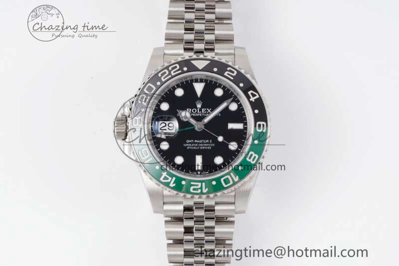 GMT Master II 126720 VTNR 904L SS Clean Factory 1:1 Best Edition on Jubilee Bracelet VR3186 CHS