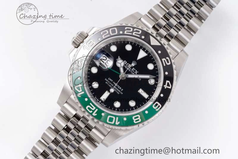 GMT Master II 126720 VTNR 904L SS Clean Factory 1:1 Best Edition on Jubilee Bracelet VR3186 CHS