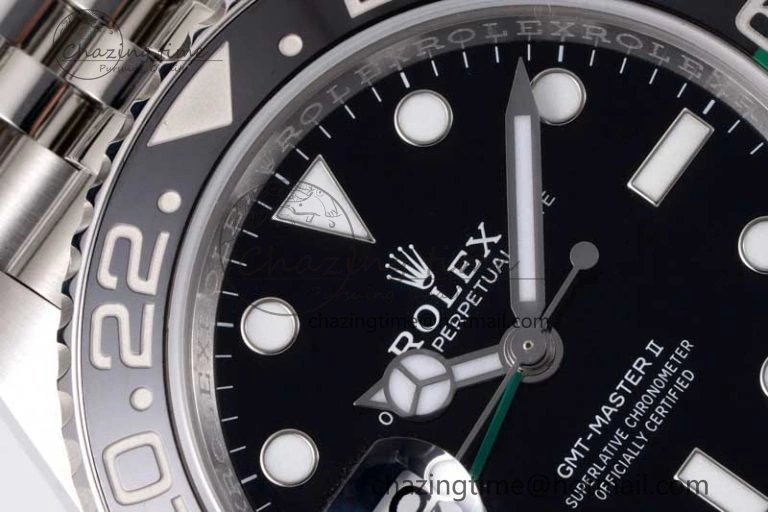 GMT Master II 126720 VTNR 904L SS Clean Factory 1:1 Best Edition on Jubilee Bracelet VR3186 CHS