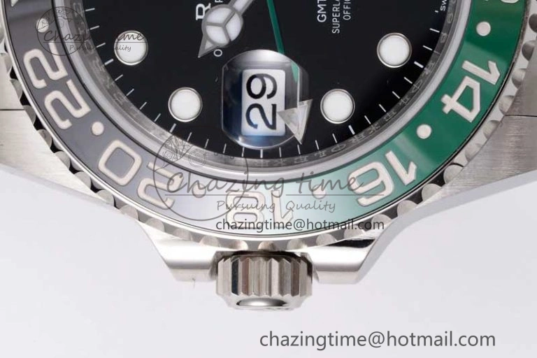 GMT Master II 126720 VTNR 904L SS Clean Factory 1:1 Best Edition on Jubilee Bracelet VR3186 CHS