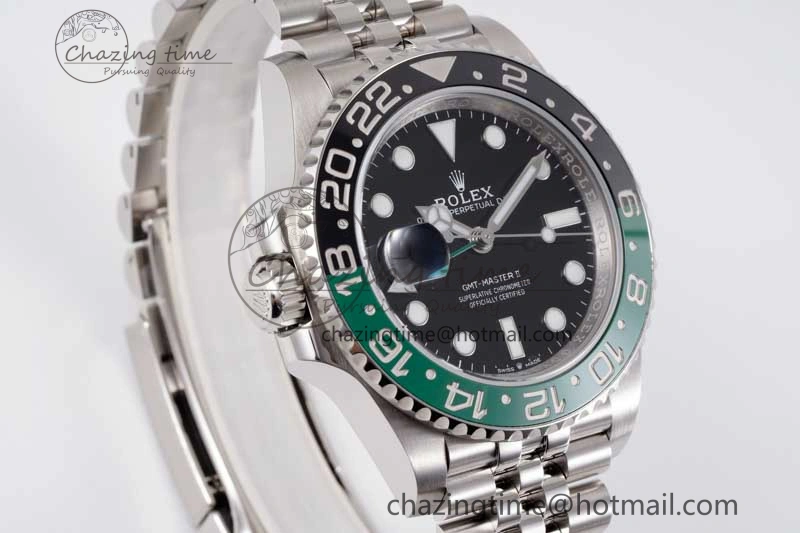 GMT Master II 126720 VTNR 904L SS Clean Factory 1:1 Best Edition on Jubilee Bracelet VR3186 CHS