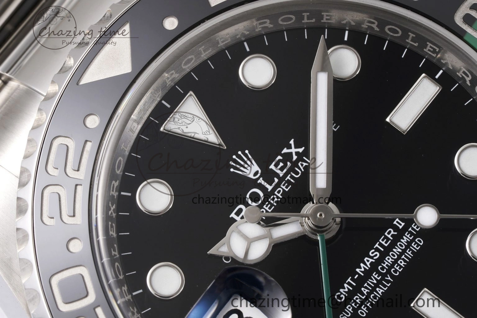 GMT Master II 126720 VTNR 904L SS Clean Factory 1:1 Best Edition on Oyster Bracelet DD3285 CHS