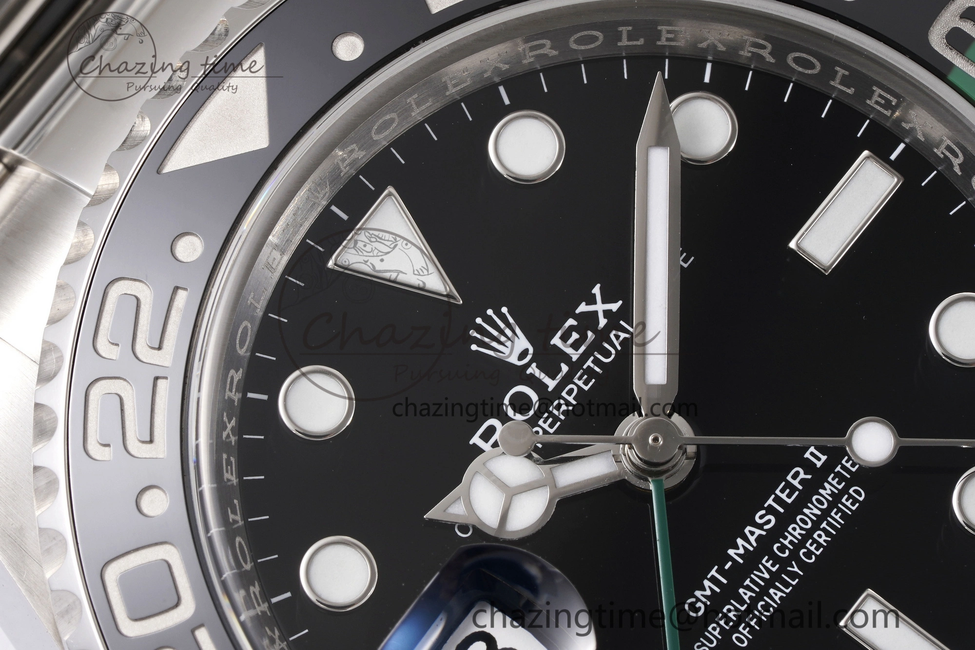 GMT Master II 126720 VTNR 904L SS Clean Factory 1:1 Best Edition on Oyster Bracelet DD3285 CHS