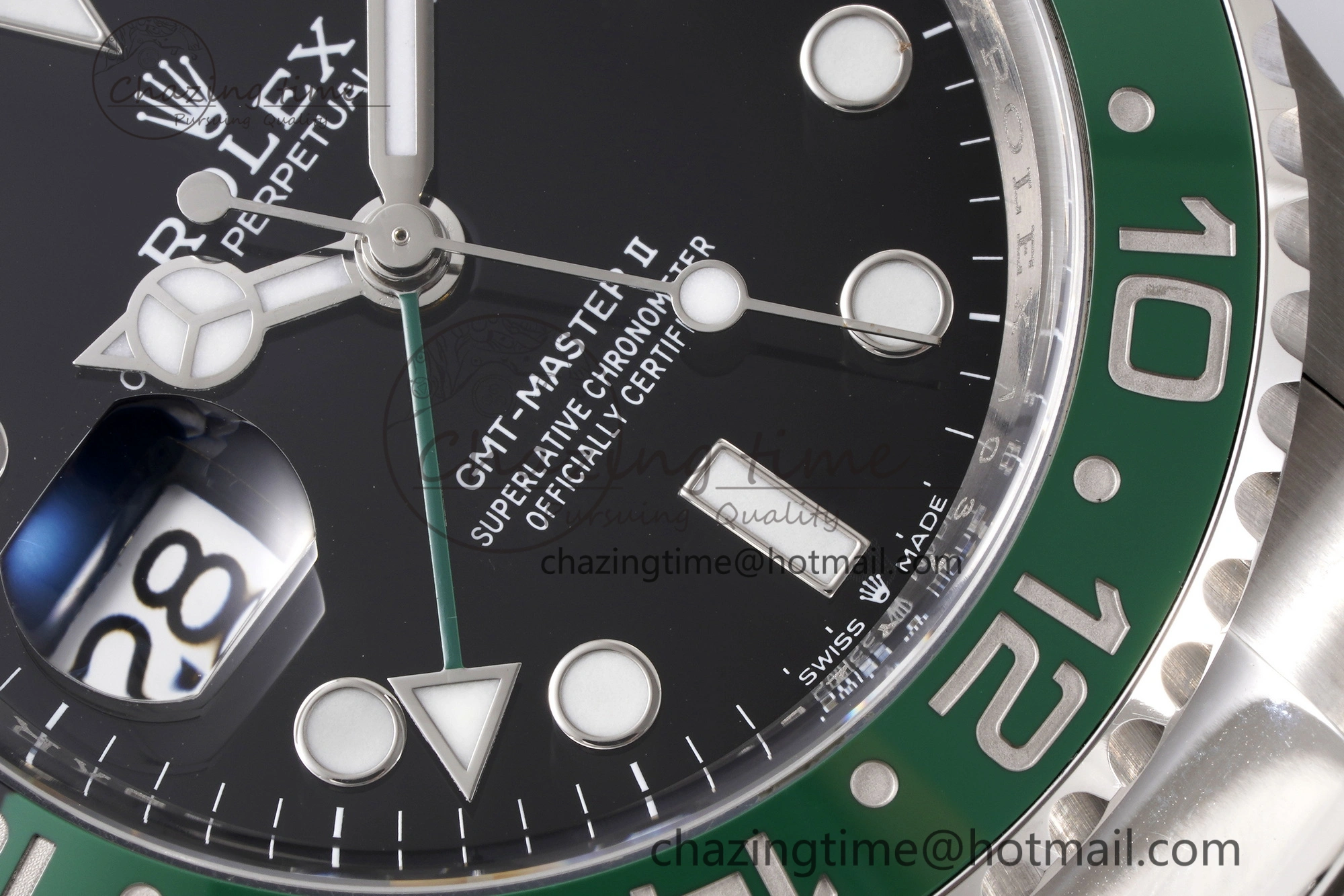 GMT Master II 126720 VTNR 904L SS Clean Factory 1:1 Best Edition on Oyster Bracelet DD3285 CHS