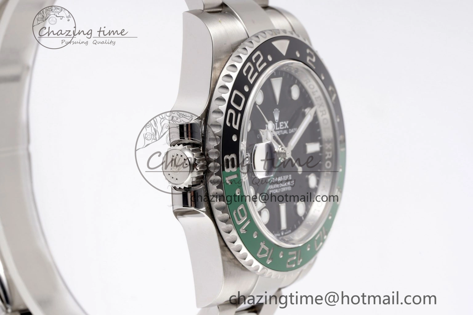 GMT Master II 126720 VTNR 904L SS Clean Factory 1:1 Best Edition on Oyster Bracelet DD3285 CHS