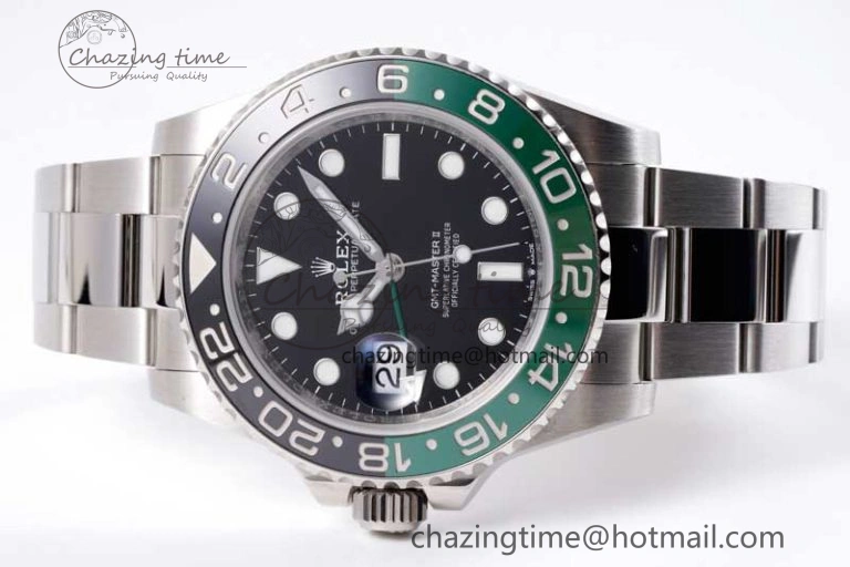 GMT Master II 126720 VTNR 904L SS Clean Factory 1:1 Best Edition on Oyster Bracelet VR3186 CHS