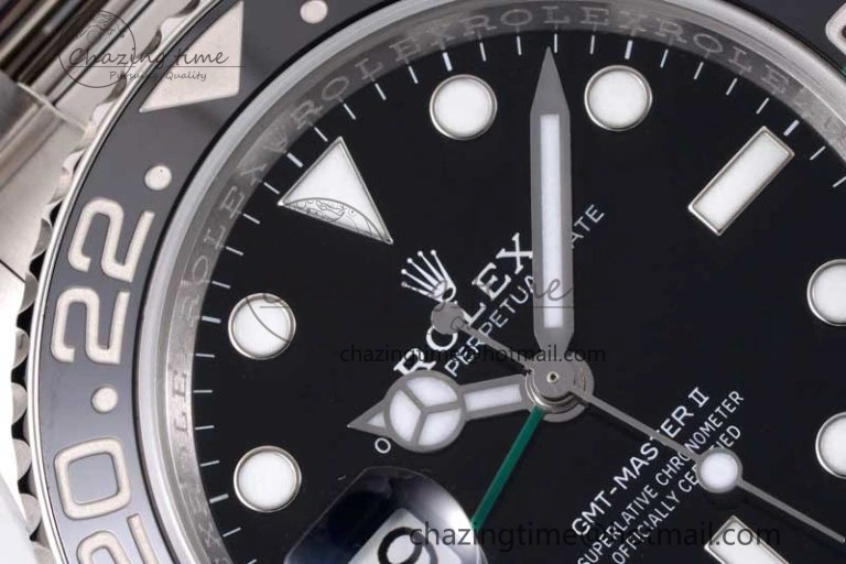 GMT Master II 126720 VTNR 904L SS Clean Factory 1:1 Best Edition on Oyster Bracelet VR3186 CHS