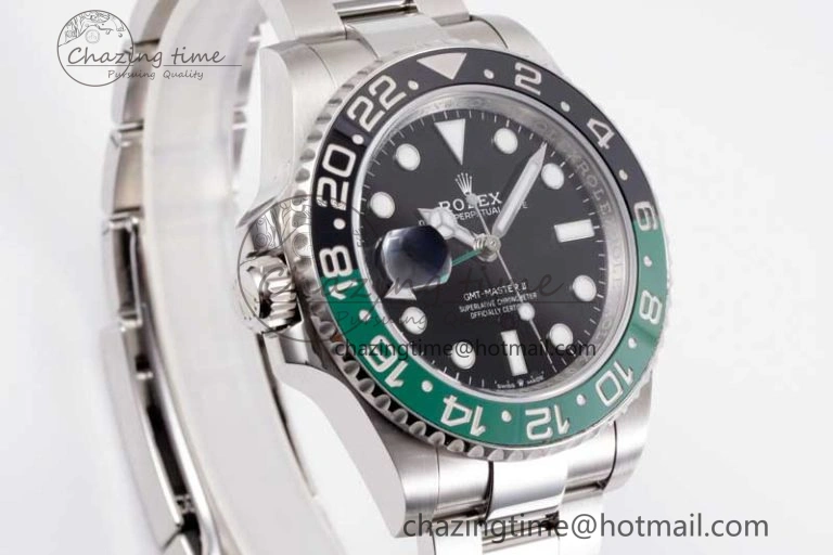 GMT Master II 126720 VTNR 904L SS Clean Factory 1:1 Best Edition on Oyster Bracelet VR3186 CHS