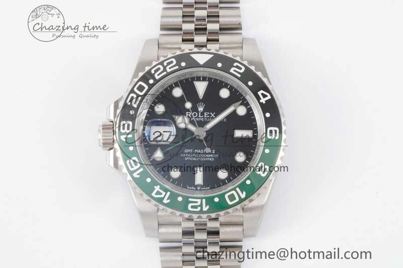 GMT Master II 126720 VTNR LHD 904L SS APF 1:1 Best Edition on Jubilee Bracelet VR3285 CHS