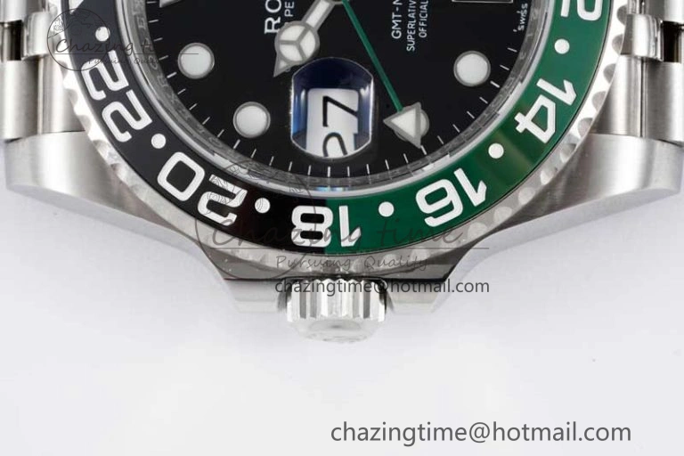 GMT Master II 126720 VTNR LHD 904L SS APF 1:1 Best Edition on Jubilee Bracelet VR3285 CHS