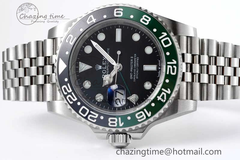 GMT Master II 126720 VTNR LHD 904L SS APF 1:1 Best Edition on Jubilee Bracelet VR3285 CHS