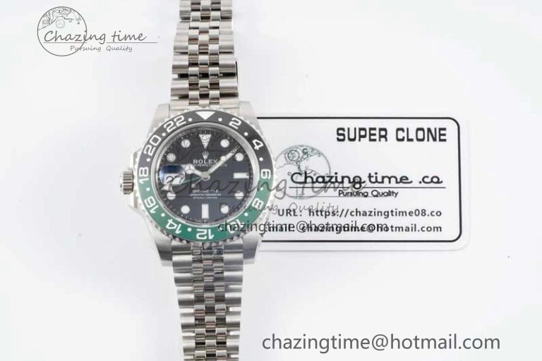 GMT Master II 126720 VTNR LHD 904L SS APF 1:1 Best Edition on Jubilee Bracelet VR3285 CHS