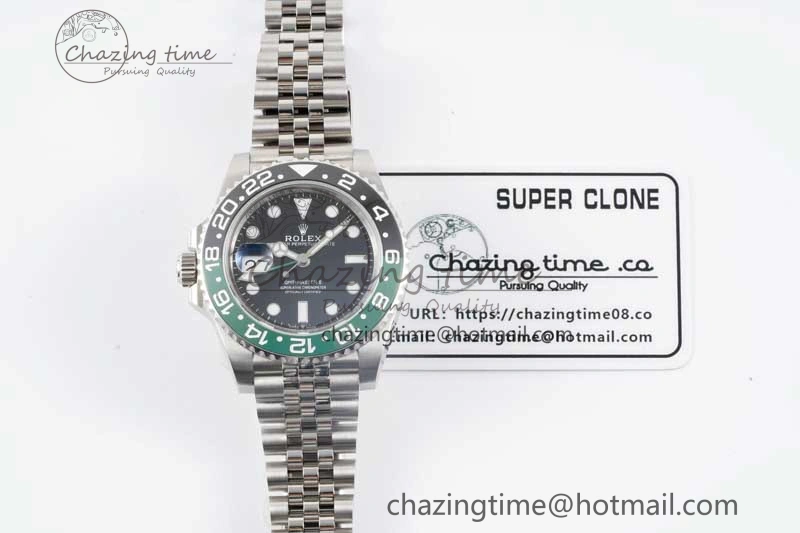 GMT Master II 126720 VTNR LHD 904L SS APF 1:1 Best Edition on Jubilee Bracelet VR3285 CHS