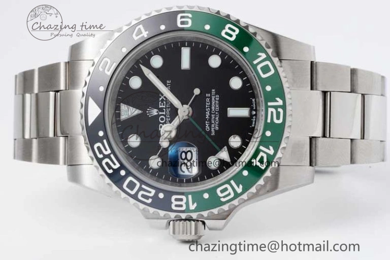 GMT Master II 126720 VTNR LHD 904L SS APF 1:1 Best Edition on Oyster Bracelet VR3285 CHS