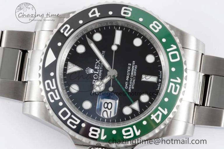 GMT Master II 126720 VTNR LHD 904L SS APF 1:1 Best Edition on Oyster Bracelet VR3285 CHS