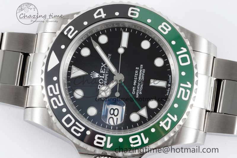 GMT Master II 126720 VTNR LHD 904L SS APF 1:1 Best Edition on Oyster Bracelet VR3285 CHS