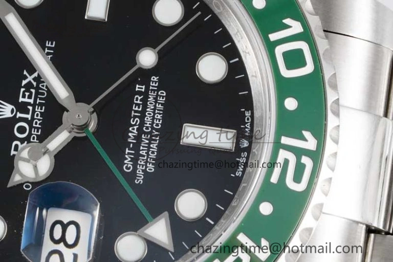 GMT Master II 126720 VTNR LHD 904L SS APF 1:1 Best Edition on Oyster Bracelet VR3285 CHS