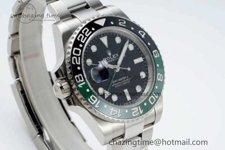 GMT Master II 126720 VTNR LHD 904L SS NTF1:1 Best Edition on Oyster Bracelet VR3186 CHS