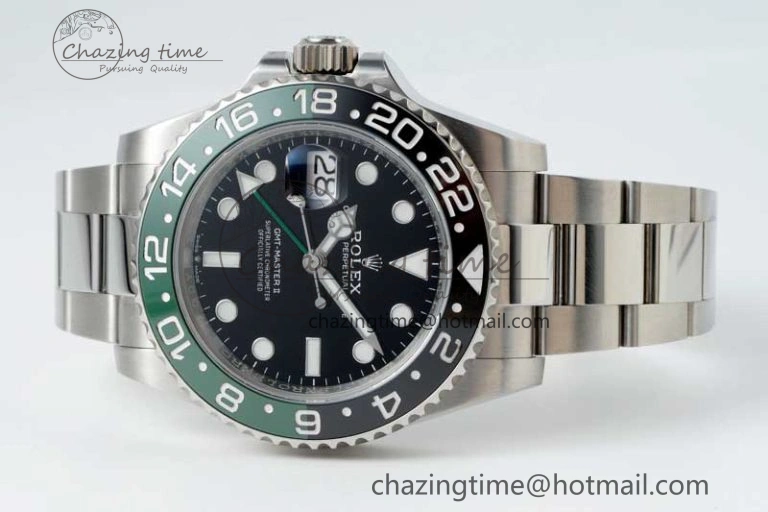 GMT Master II 126720 VTNR LHD 904L SS NTF1:1 Best Edition on Oyster Bracelet VR3186 CHS