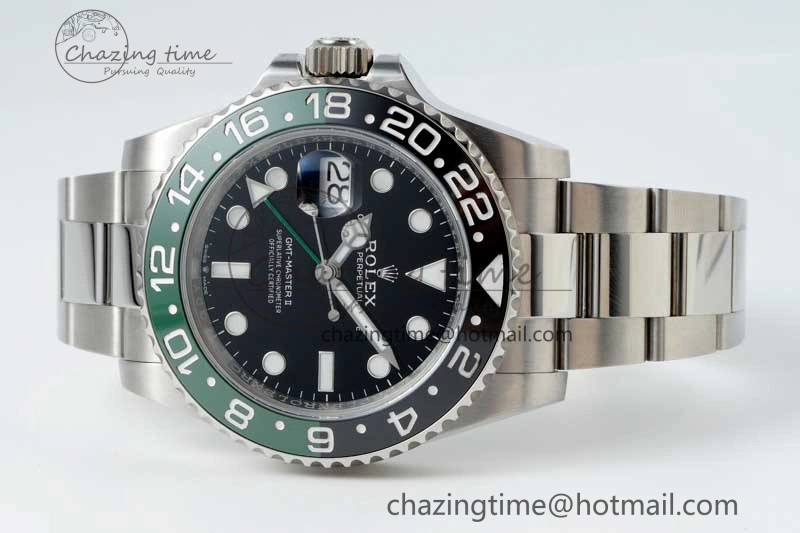 GMT Master II 126720 VTNR LHD 904L SS NTF1:1 Best Edition on Oyster Bracelet VR3186 CHS