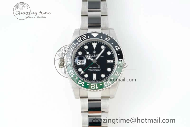 GMT Master II 126720 VTNR LHD 904L SS NTF1:1 Best Edition on Oyster Bracelet VR3186 CHS