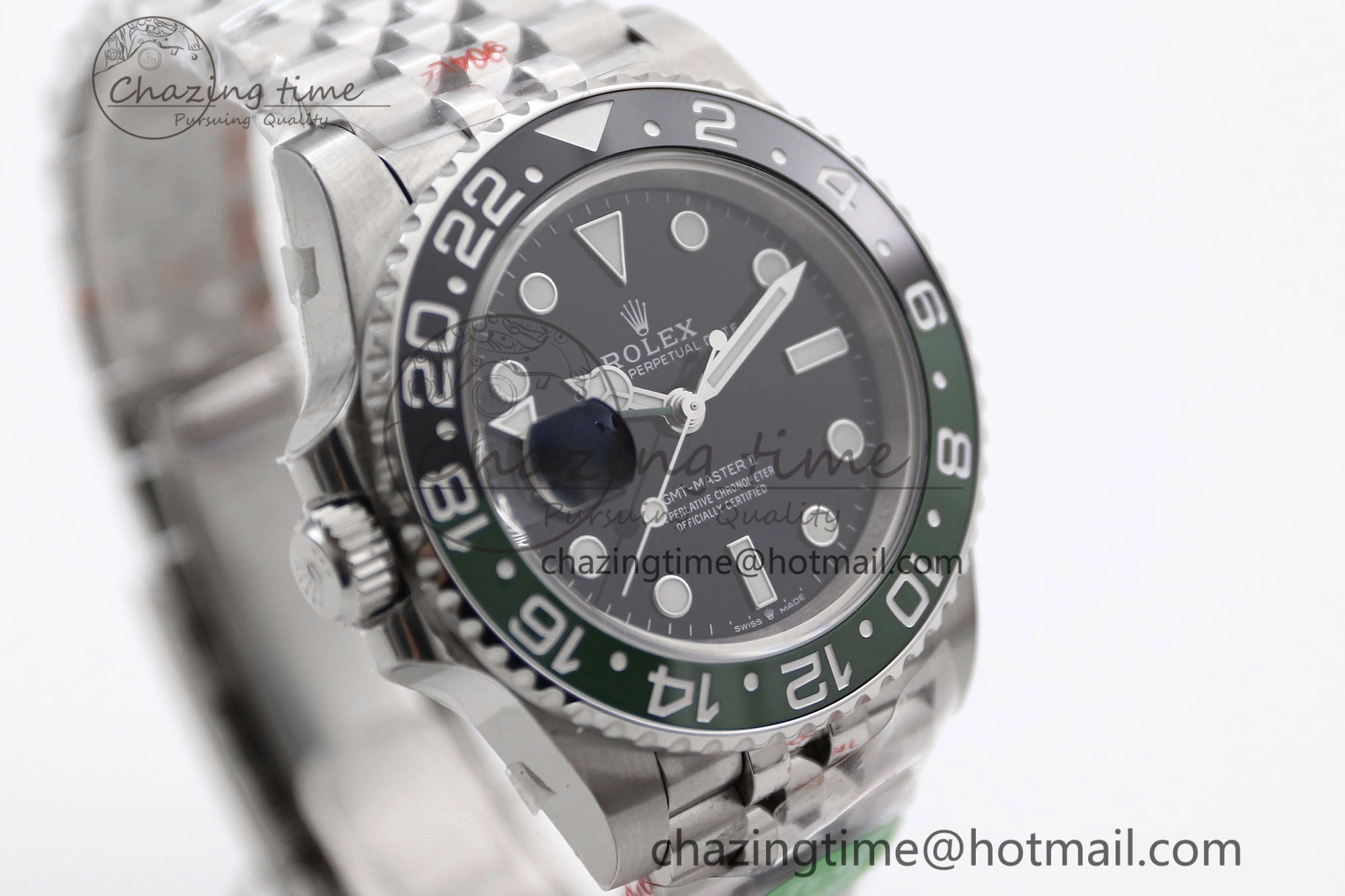 GMT Master II 126720 VTNR LHD 904L SS TW+ Best Edition on Jubilee Bracelet VR3285 CHS