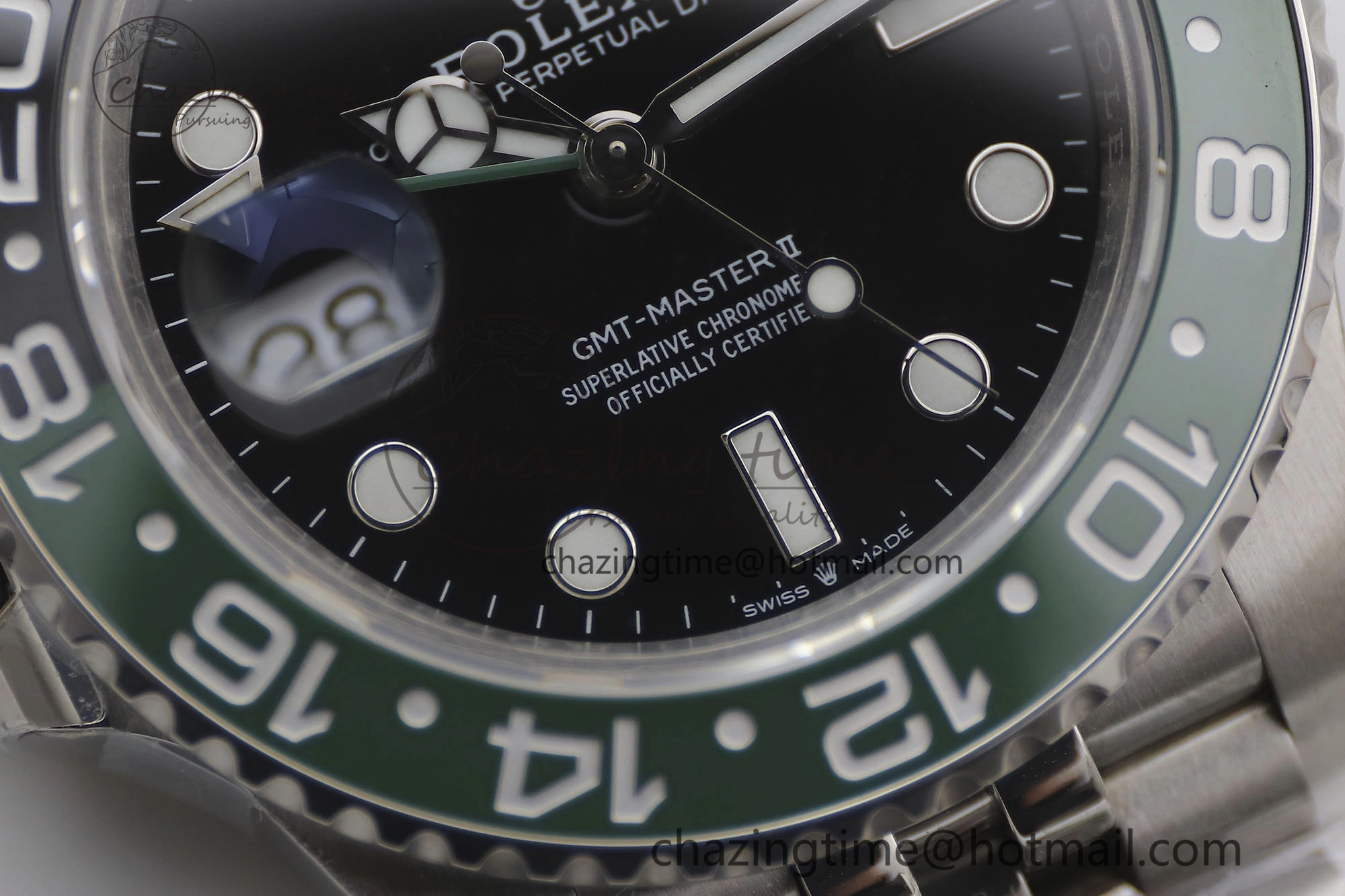 GMT Master II 126720 VTNR LHD 904L SS TW+ Best Edition on Jubilee Bracelet VR3285 CHS