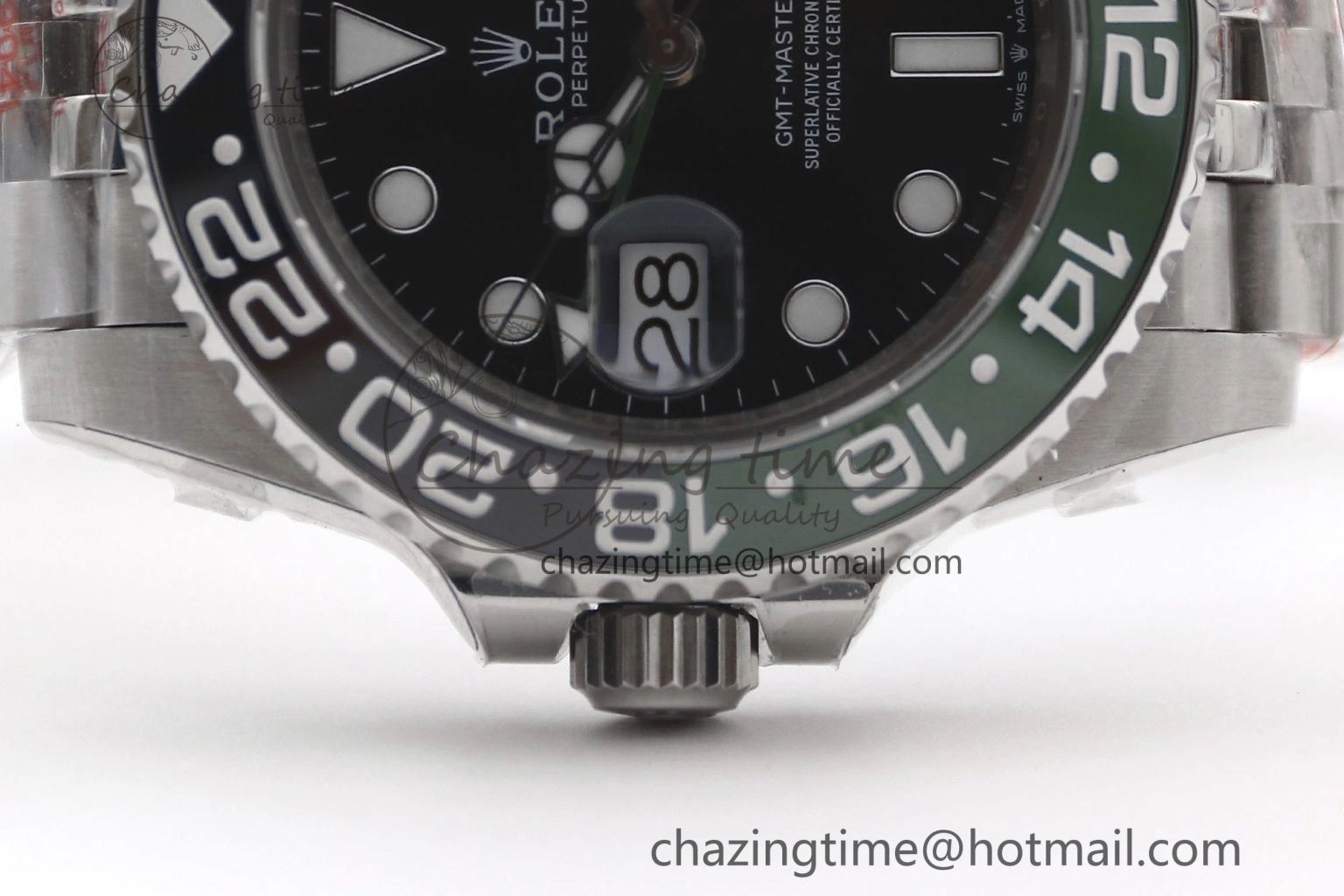 GMT Master II 126720 VTNR LHD 904L SS TW+ Best Edition on Jubilee Bracelet VR3285 CHS