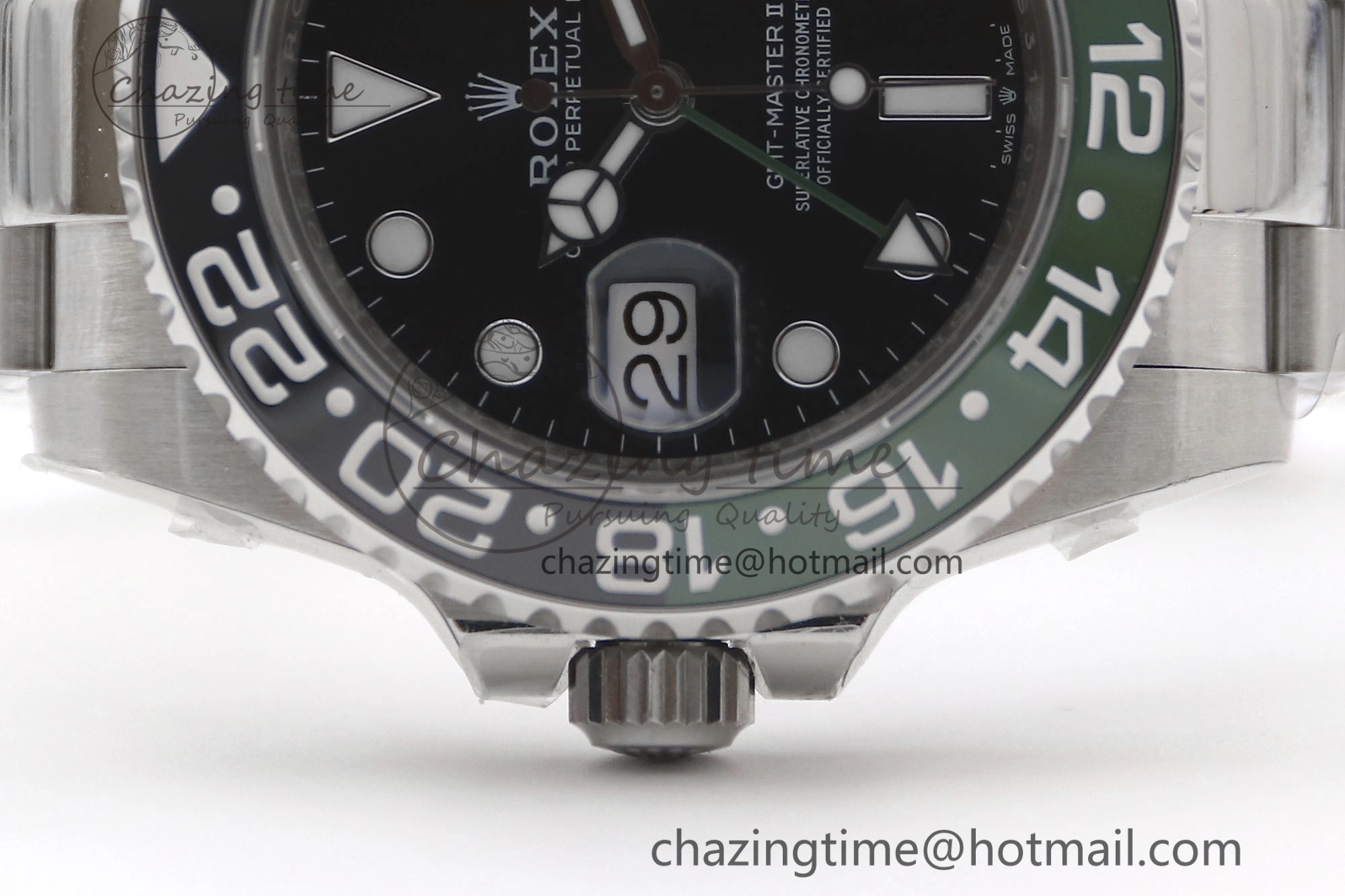 GMT Master II 126720 VTNR LHD 904L SS TW+ Best Edition on Oyster Bracelet VR3285 CHS