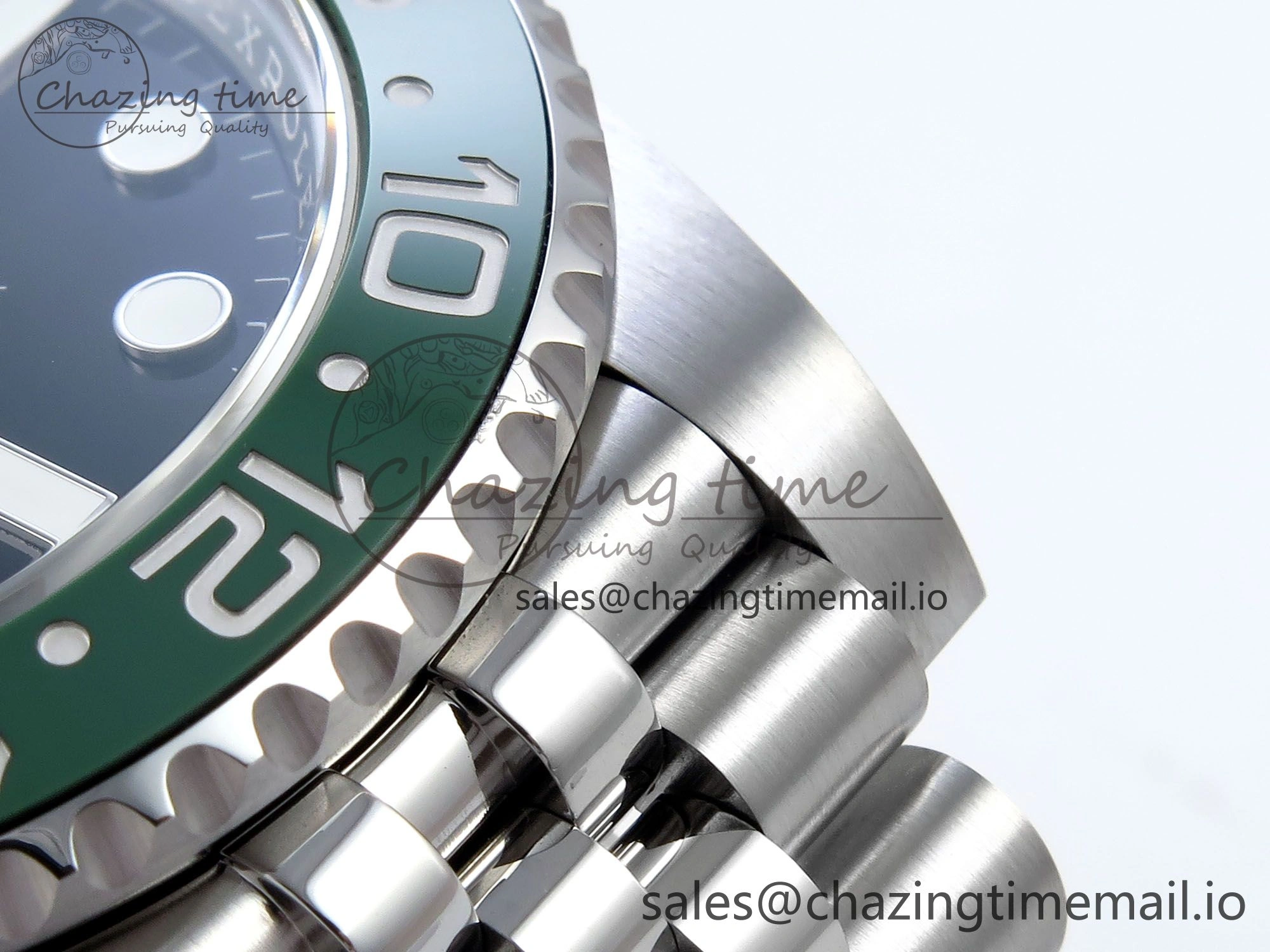 GMT Master II 126720 VTNR LHD 904L Steel EWE 1:1 Best Edition on Jubilee Strap EWE3285 V5