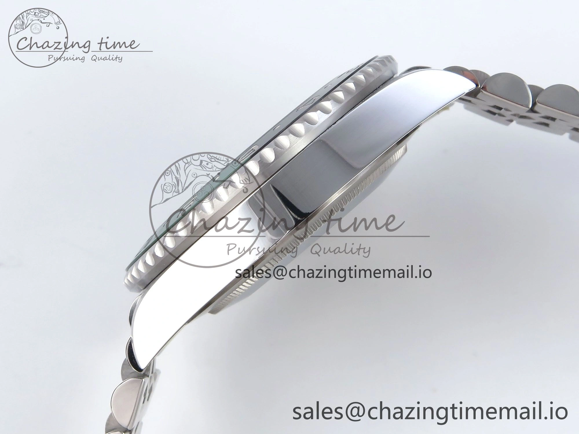 GMT Master II 126720 VTNR LHD 904L Steel EWE 1:1 Best Edition on Jubilee Strap EWE3285 V5