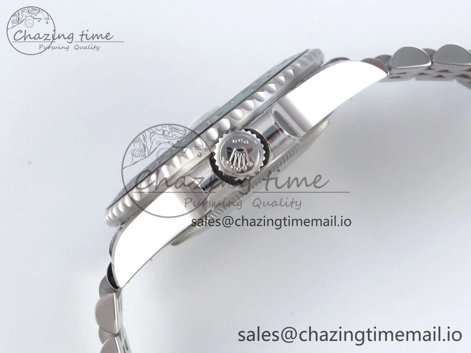 GMT Master II 126720 VTNR LHD 904L Steel EWE 1:1 Best Edition on Jubilee Strap EWE3285 V5
