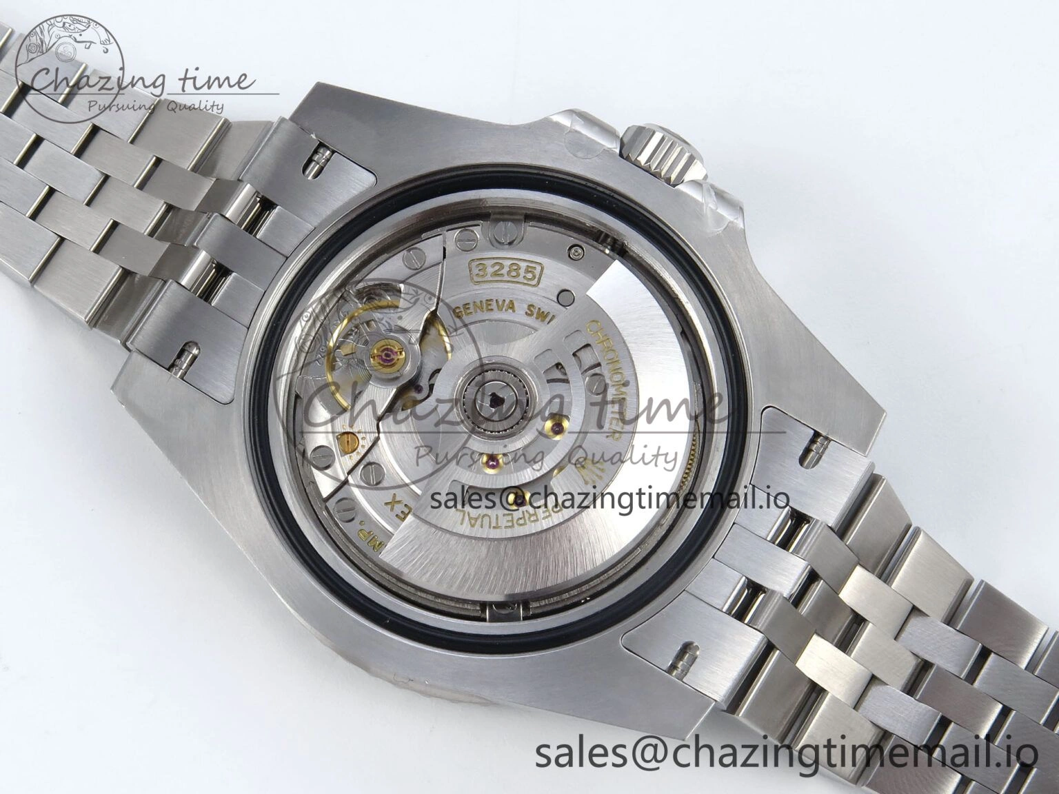 GMT Master II 126720 VTNR LHD 904L Steel EWE 1:1 Best Edition on Jubilee Strap EWE3285 V5