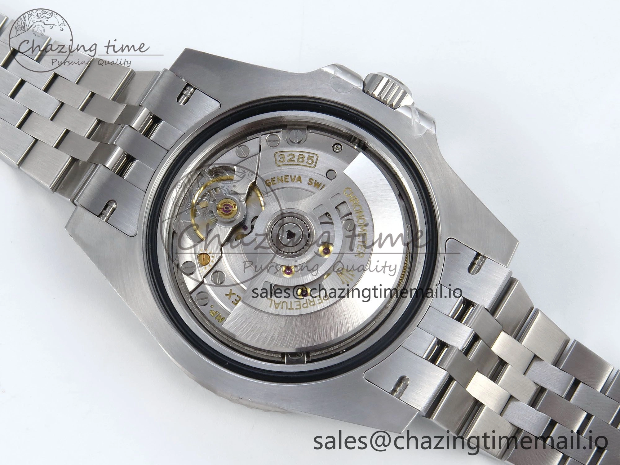 GMT Master II 126720 VTNR LHD 904L Steel EWE 1:1 Best Edition on Jubilee Strap EWE3285 V5