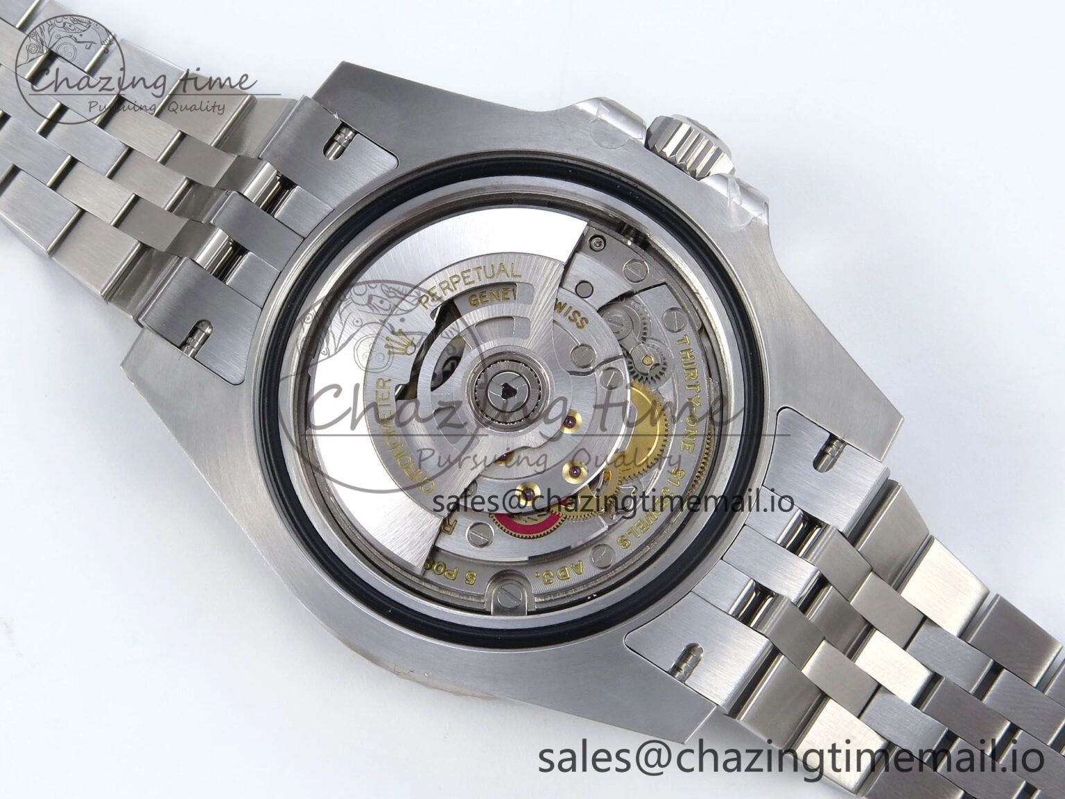 GMT Master II 126720 VTNR LHD 904L Steel EWE 1:1 Best Edition on Jubilee Strap EWE3285 V5