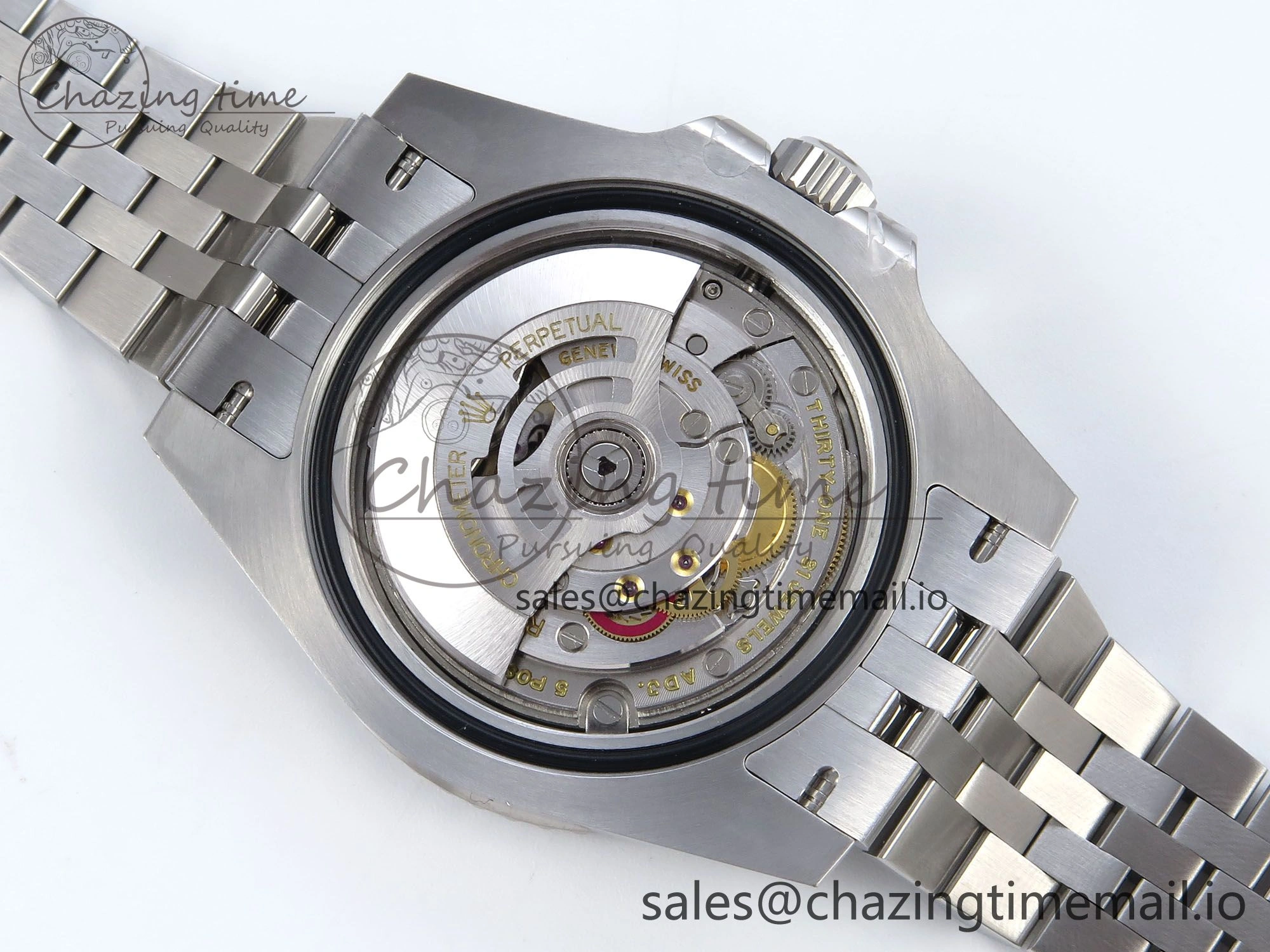 GMT Master II 126720 VTNR LHD 904L Steel EWE 1:1 Best Edition on Jubilee Strap EWE3285 V5