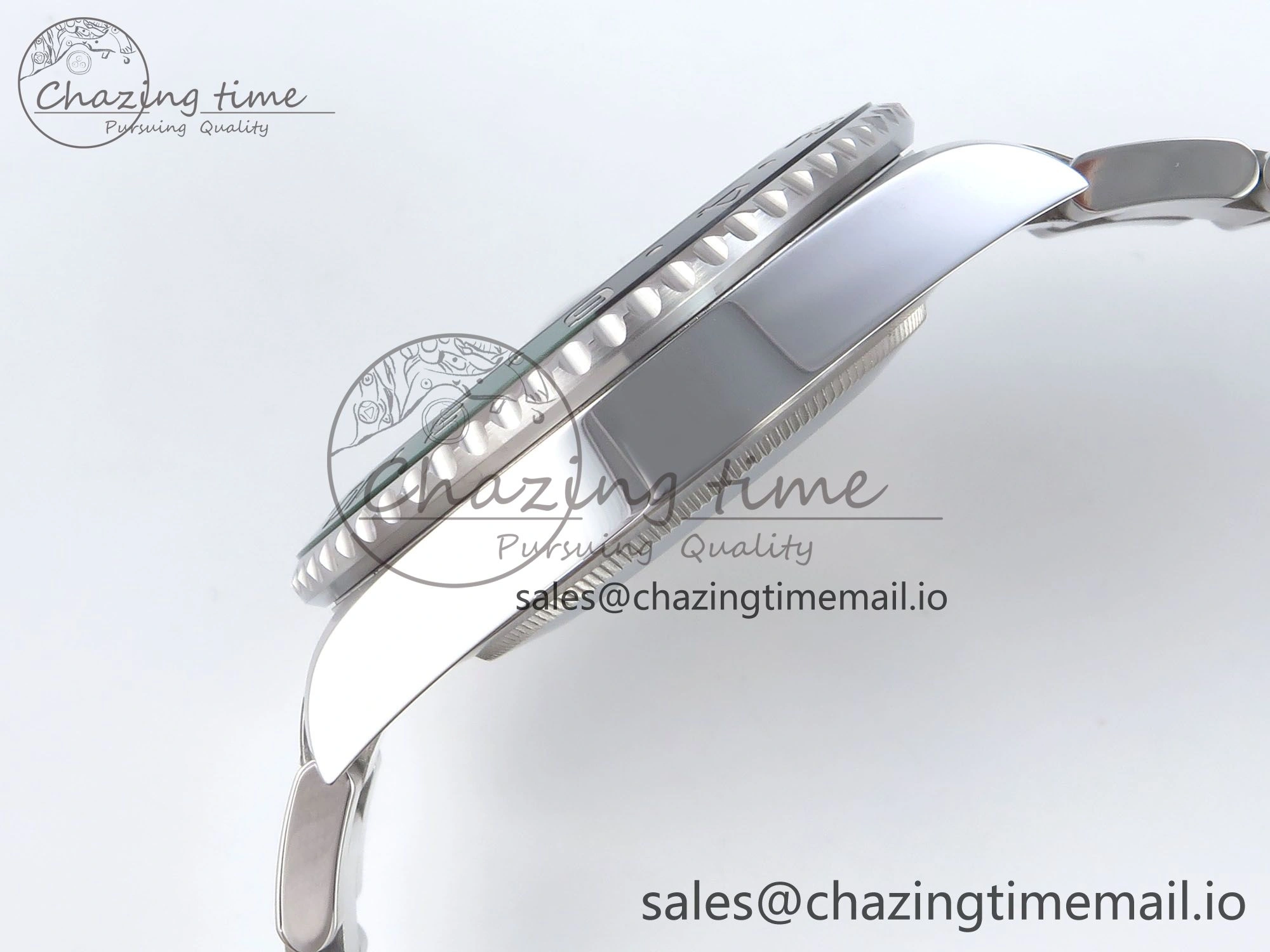GMT Master II 126720 VTNR LHD 904L Steel EWE 1:1 Best Edition on Oyster Strap EWE3285 V5