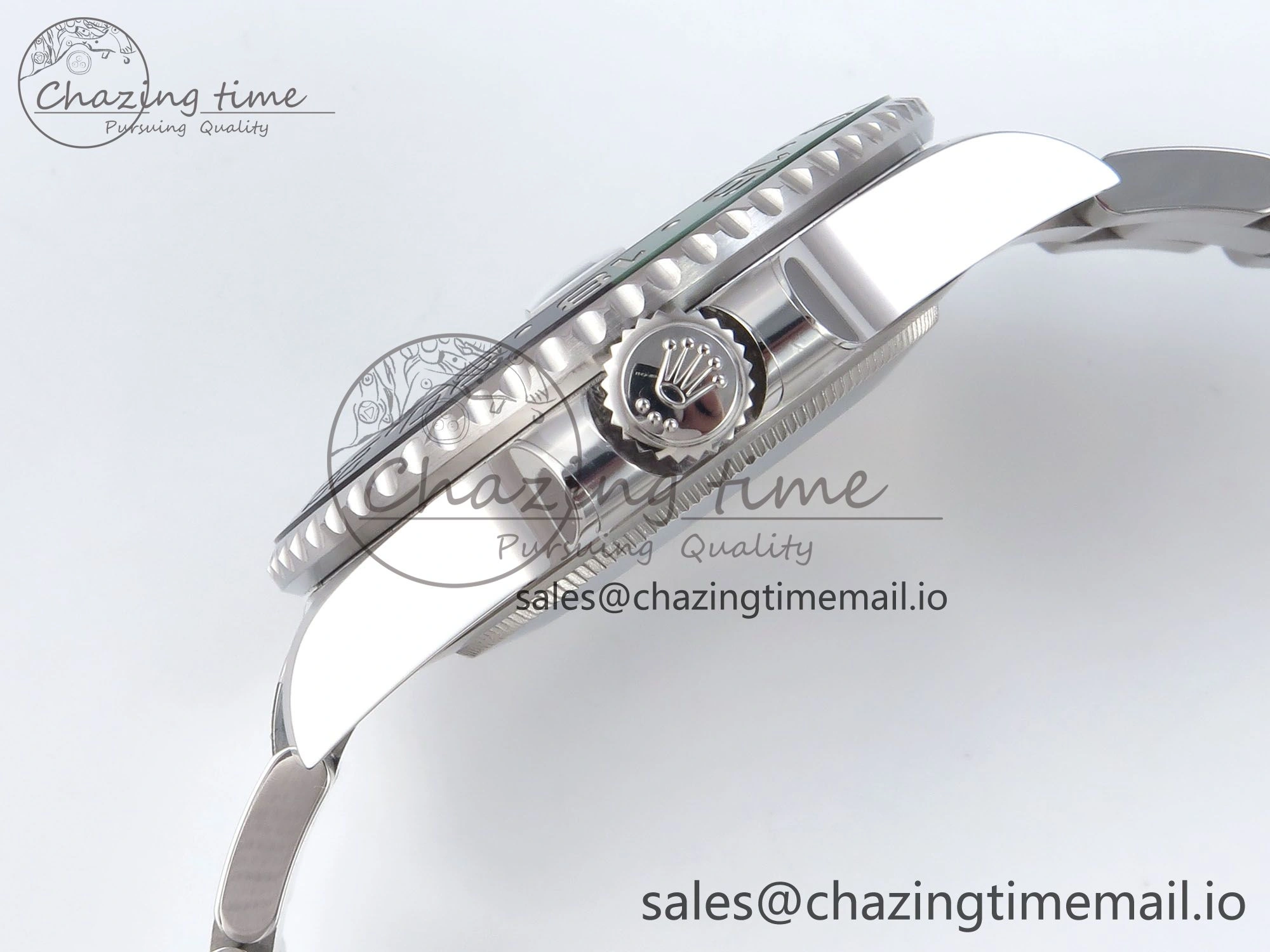GMT Master II 126720 VTNR LHD 904L Steel EWE 1:1 Best Edition on Oyster Strap EWE3285 V5