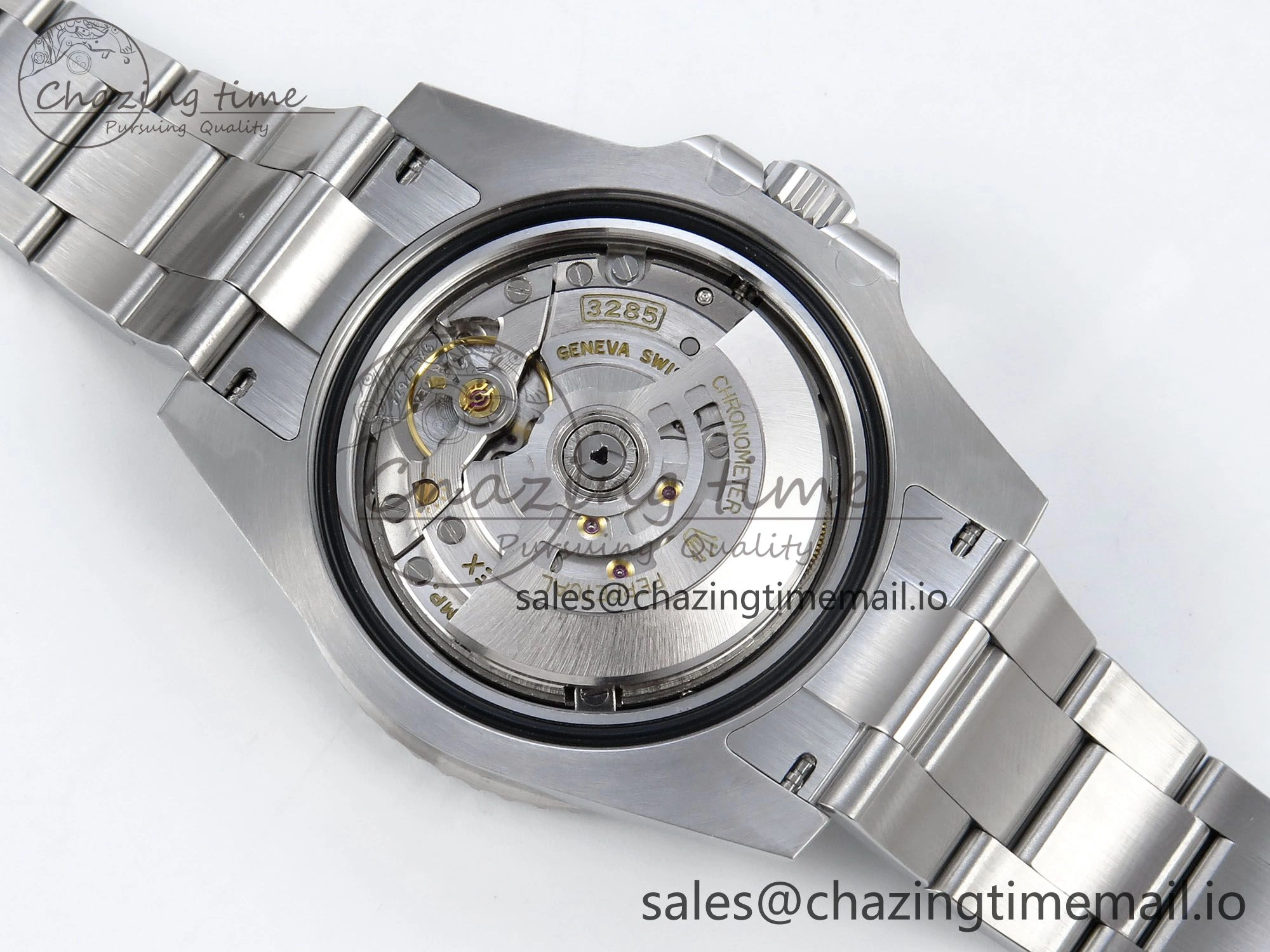 GMT Master II 126720 VTNR LHD 904L Steel EWE 1:1 Best Edition on Oyster Strap EWE3285 V5