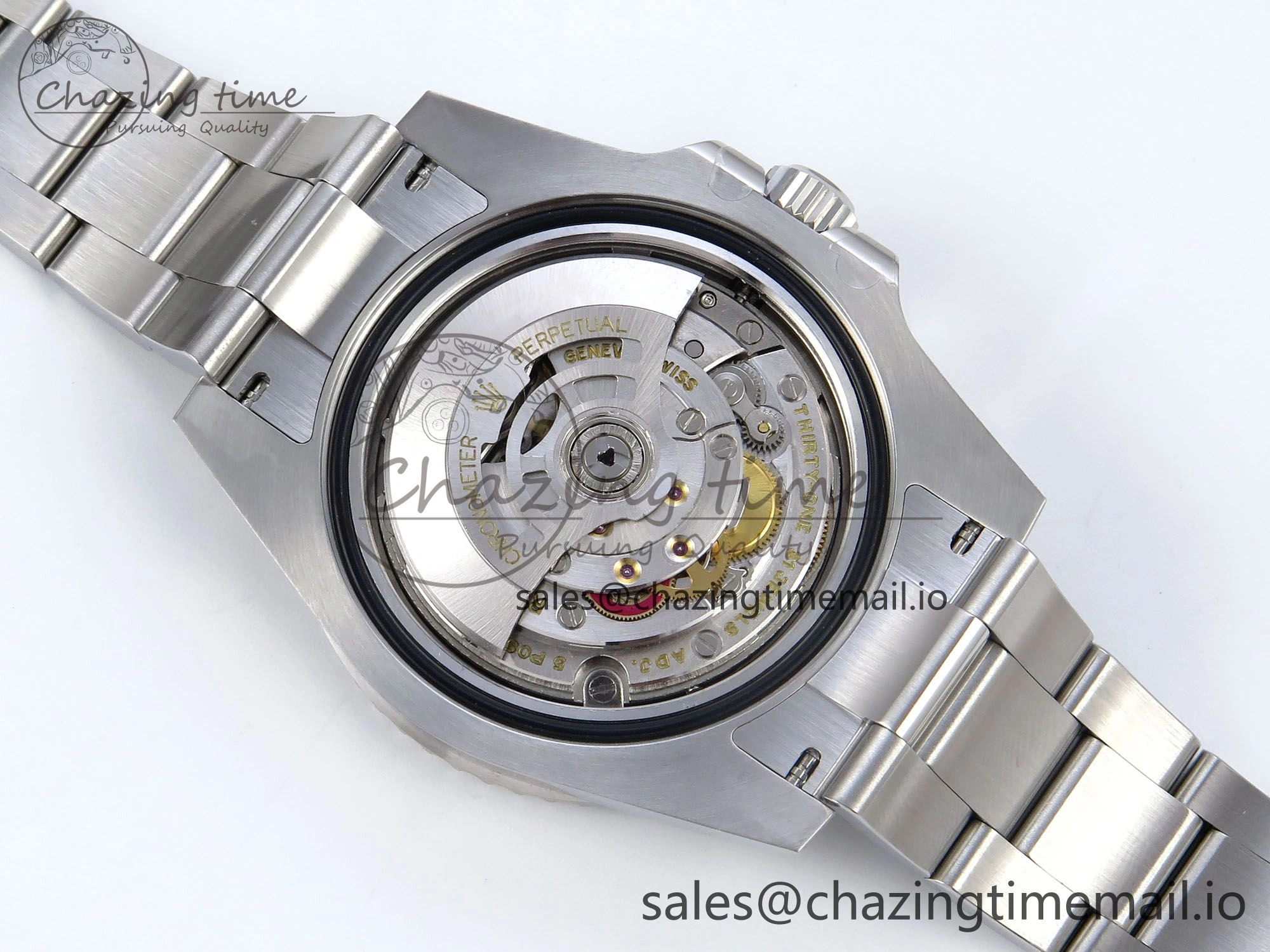 GMT Master II 126720 VTNR LHD 904L Steel EWE 1:1 Best Edition on Oyster Strap EWE3285 V5
