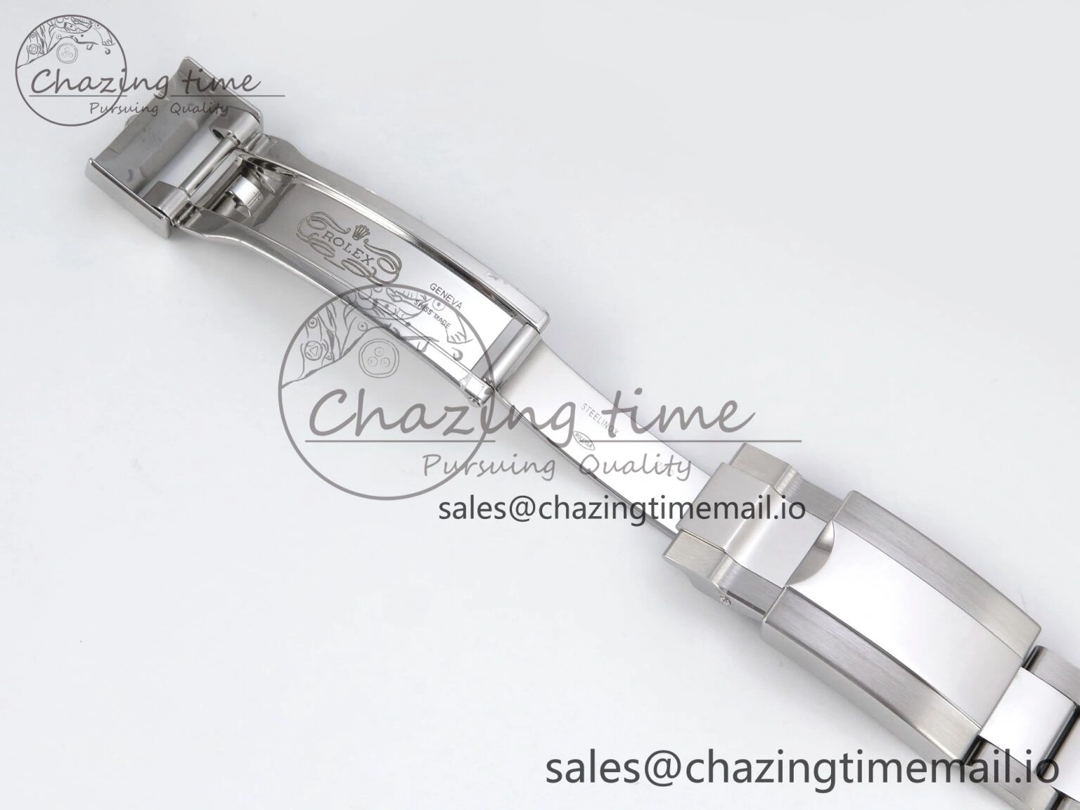 GMT Master II 126720 VTNR LHD 904L Steel EWE 1:1 Best Edition on Oyster Strap EWE3285 V5