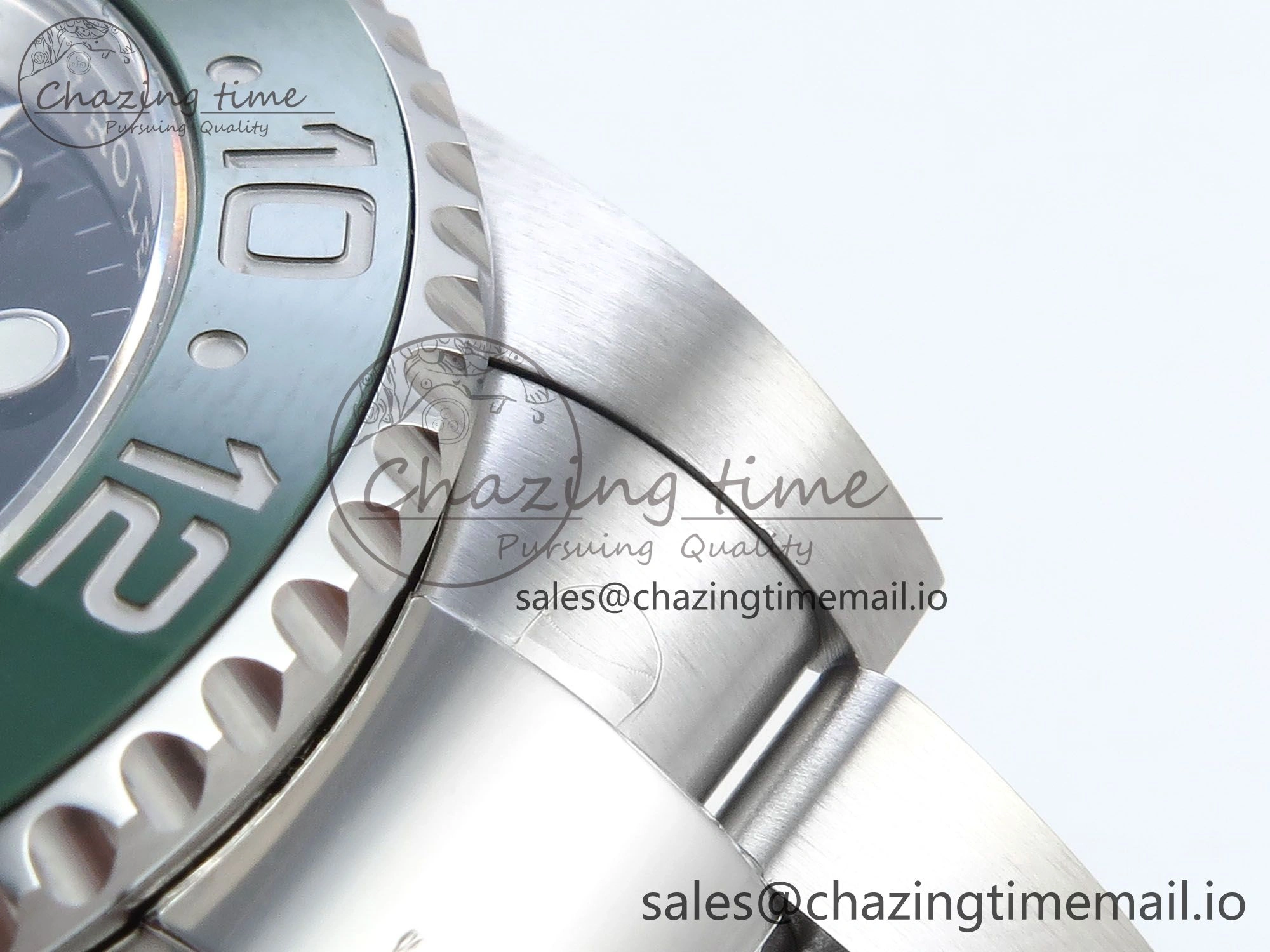 GMT Master II 126720 VTNR LHD 904L Steel EWE 1:1 Best Edition on Oyster Strap EWE3285 V5