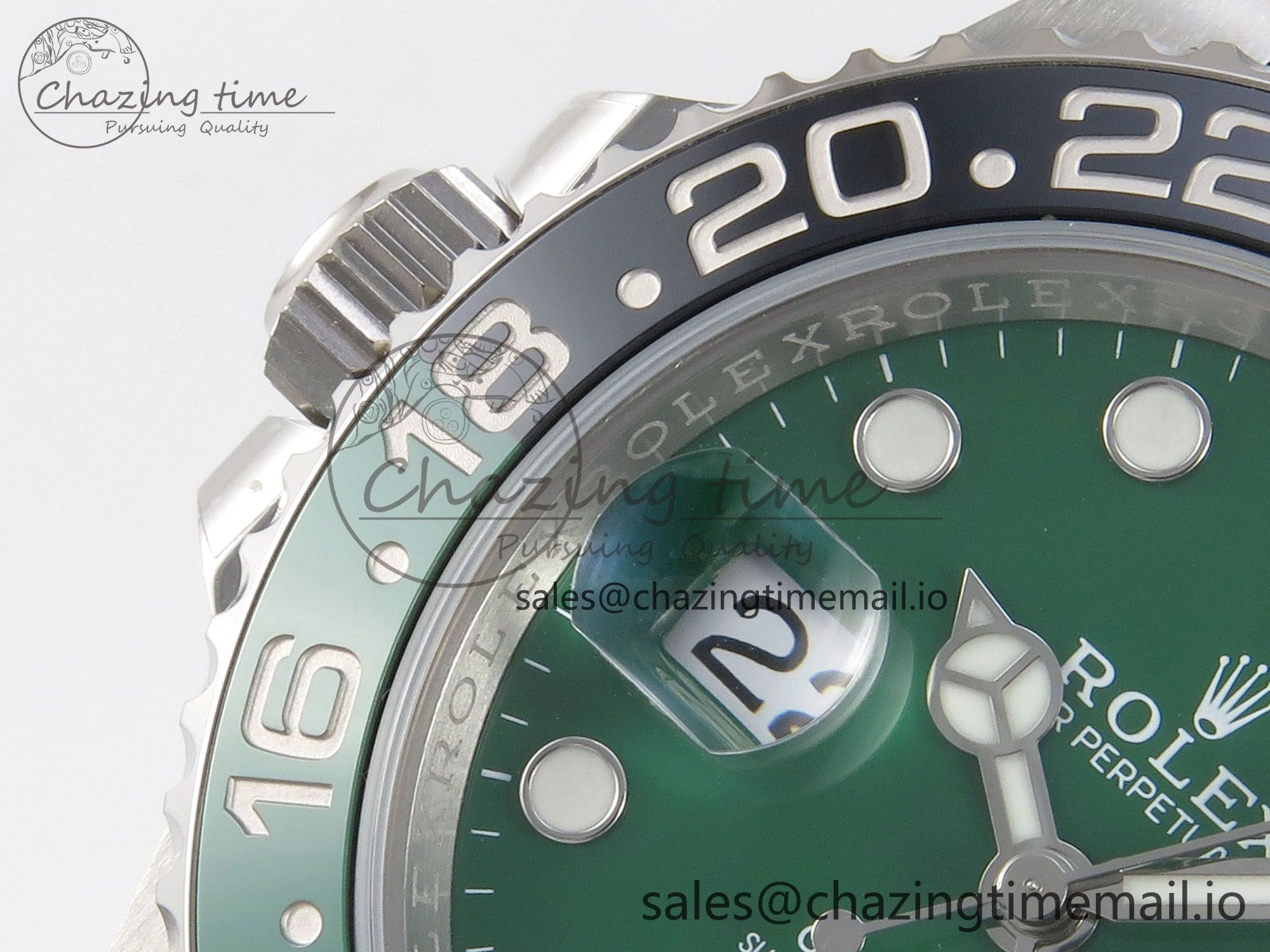 GMT-Master II 126729 VTNR ARF 1:1 Best Edition Green Dial On SS Bracelet SH3285 CHS
