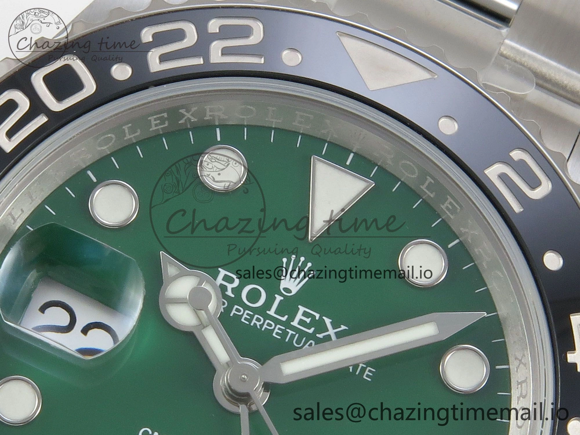 GMT-Master II 126729 VTNR ARF 1:1 Best Edition Green Dial On SS Bracelet SH3285 CHS