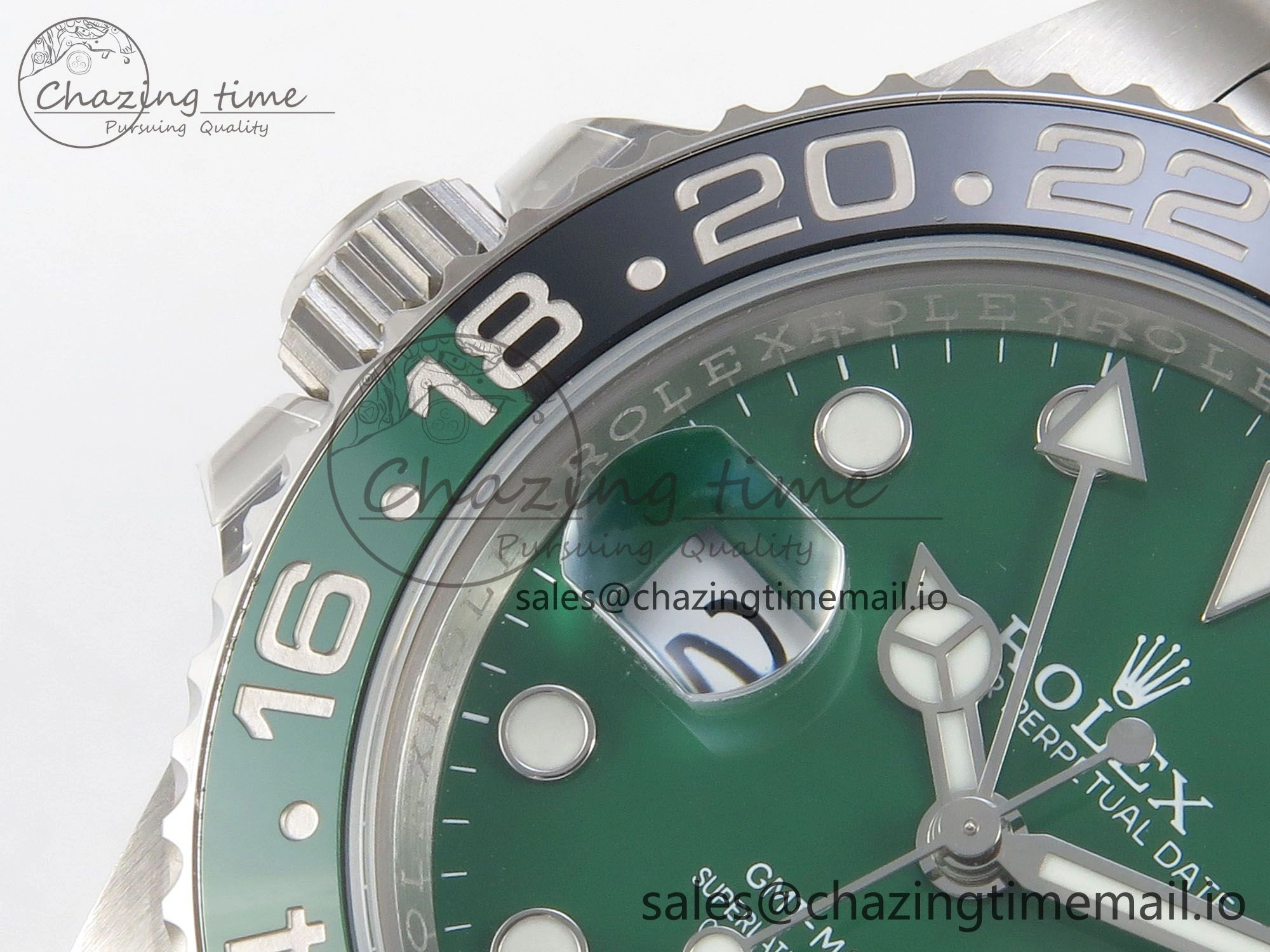GMT-Master II 126729 VTNR ARF 1:1 Best Edition Green Dial On SS Jubilee Bracelet SH3285 CHS