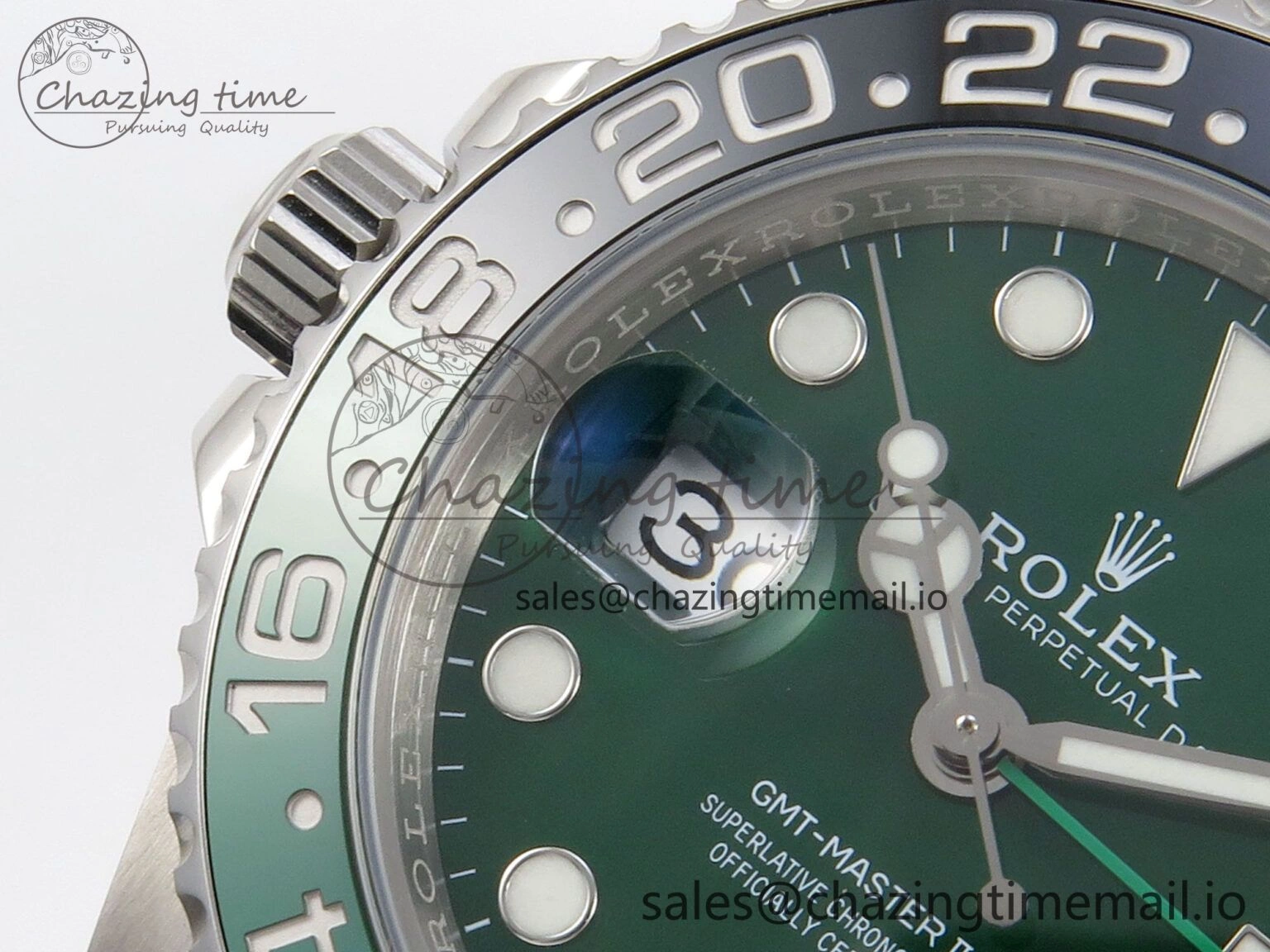 GMT-Master II 126729 VTNR Green Black Ceramic 904L 3EF 1:1 Best Edition on Jubilee Bracelet SH3285 CHS